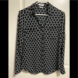 Express - Printed Two Pocket Portofino Shirt